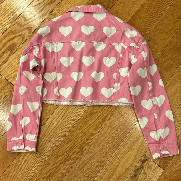LAZY OAF All My Heart denim jacket - Picture 5 of 10
